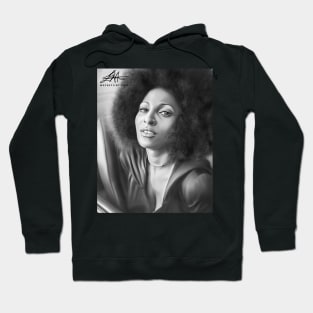 Pam Grier Digital Art Hoodie